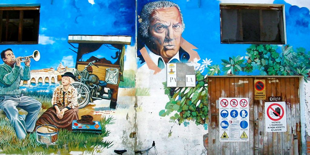 murale federico fellini